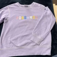 GU メタモン裏起毛トレーナー　130