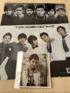 東方神起 TOHOSHINKI クリアファイル、カードセット