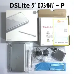 ニンテンドーDSLite グロスシルバー 本体 箱付き P