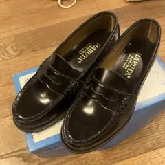 HARUTA ブラックローファー 23cmEE