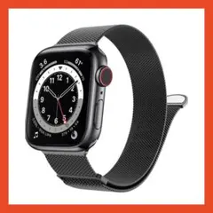 Watch バンド アップルウォッチバンド 無段階調整 ステンレス留め金製