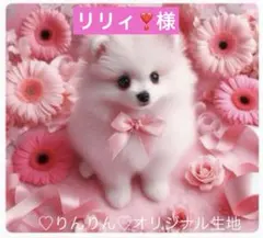 リリィ❣様　パネル生地