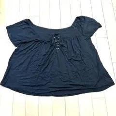 アメリカンイーグル SOFT & SEXY ブラック チュニック M