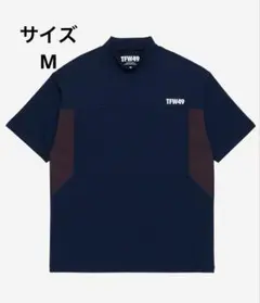 TFW49 ラウンドネックニット 青　Mサイズ TFW49 ラウンドネックニット 青 Mサイズ - メルカリ