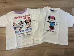 ミニーちゃん半袖Tシャツ 100cm