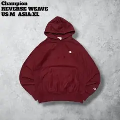 ChampionチャンピオンスウェットフーディリバースウイーブボルドーえんじXL