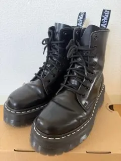 Dr.Martens JADON ホワイトステッチ 8ホールブーツ UK5