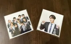 Snow Man 渡辺翔太Greetingましかくフォト2枚 2023→2024