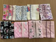ミニポケットティッシュカバーケース　ハンドメイド　8つセット