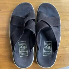 ISLAND SLIPPER ダークブラウン サンダル 8のサムネイル
