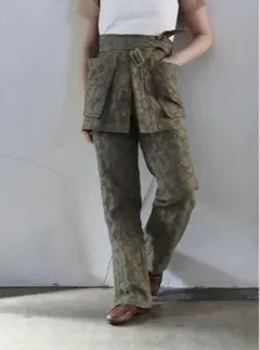 fumika uchida フミカウチダ chambray apron top - メルカリ