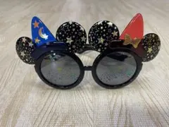 ディズニー　ミッキー型サングラス
