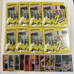 GENEjaNIGHT PARTY7 CD トレカ セット