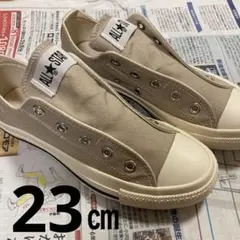 ALL STAR ベージュ スリッポンスニーカー