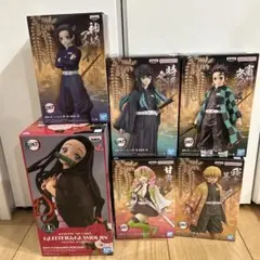 新品・未開封　鬼滅の刃　フィギュア6体まとめ売り