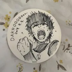 ブルーロック　潔世一　コースター　タワーレコード　タワレコ　原画展　潔