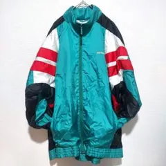 adidas アディダス 80s ヴィンテージ トラックジャケットターコイズ