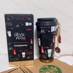 スターバックス】プラダを着た悪魔2コラボ タンブラー ブラック海外