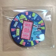 ディズニー刺繍缶バッジ2　モンスターズインク