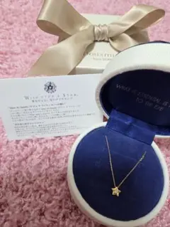 70bo様専用　festaria 星の王子さま 18KYG ダイヤネックレスのサムネイル
