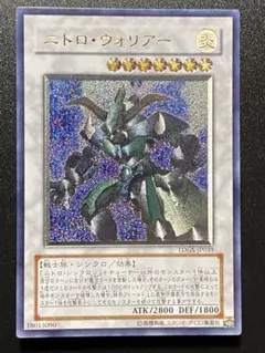 遊戯王 ニトロ・ウォリアー アルティメットレア レリーフ TDGS-JP039