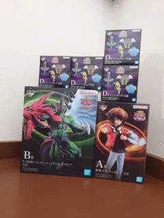遊戯王 遊城十代 A賞 フレイムウイングマン B賞 フィギュアセット 未開封品