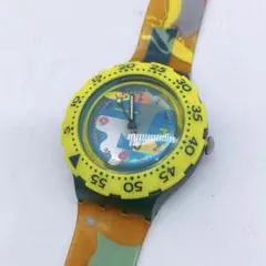 稼働未確認●Swatch 腕時計 WATER-RESISTANT 200Mのサムネイル
