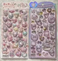 ☆うるちゅるPOPSEAL うるちゅる クロミ マイメロ キティ キキララ