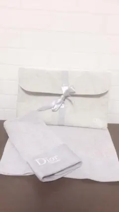Dior ノベルティー フェイスタオル