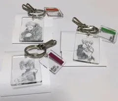 呪術廻戦　クリアベースキーホルダー　３点セット