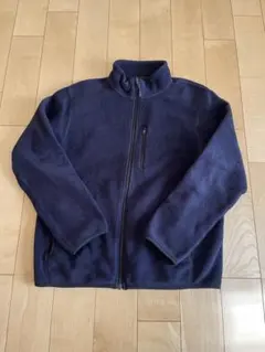 ユニクロ　フリースジャケット　ネイビー　 160サイズ