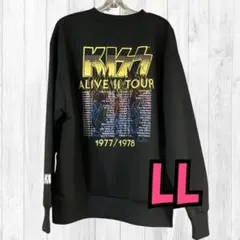KISS ALIVE II TOUR 裏起毛 トレーナー LLサイズ
