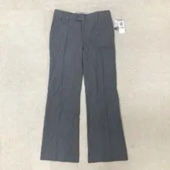 新品❤️ GAP ワイドパンツ　ストライプ　グレー　Sサイズ　Mサイズ　レディース