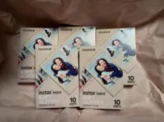 新品 フジフイルム チェキ instax mini ソフトグリッター 50枚