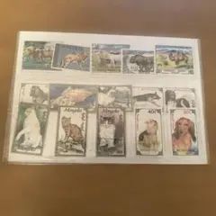 モンゴル 動物 切手 セット