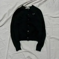COMME des GARÇONS PLAY カーディガン ブラック L