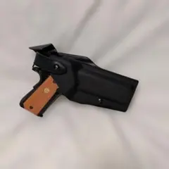 2点セット 警察 ホルスター 本革製 ニューナンブ サクラ 銃 分割型
