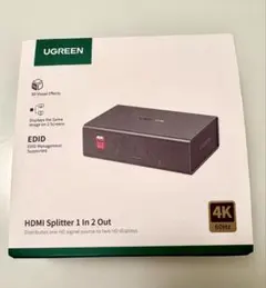 UGREEN HDMI分配器 1入力2出力 4K@60Hz HDMスプリッターのサムネイル