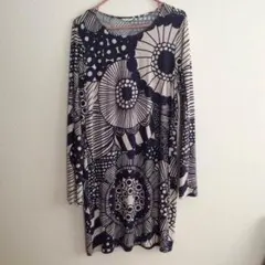 お値下げ♡【日本未発売】marimekko ひざ丈チュニックワンピース