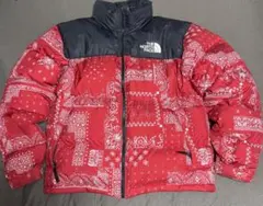 茶器様専用 THE NORTH FACE バンダナ柄 ダウンジャケット