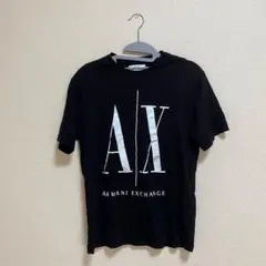 ARMANI EXCHANGE Tシャツ　ロゴ　黒