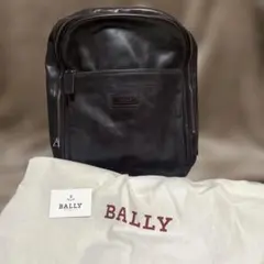 BALLY ダークブラウン レザーリュックのサムネイル