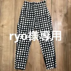 shellerシェリエ　ジップテーパードパンツチェック2点のサムネイル