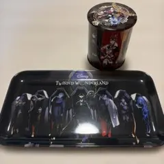 Disney ツイステッドワンダーランド トレーと缶セット