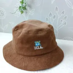 UCLA コーデュロイ バケットハット ブラウン アウトドア