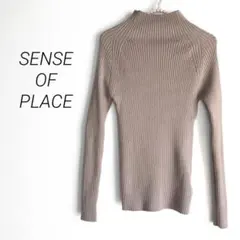URBAN RESEARCH ハイネック　リブニット