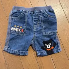 ミキハウス ダブルビー ハーフパンツ　80センチ