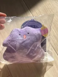 【新品未開封】ポケットモンスター メタモン ぬいぐるみ キーホルダー 韓国限定のサムネイル