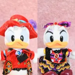 イントゥ・ザ・フレンジー ドナルド＆デイジー ぬいぐるみバッジ セット