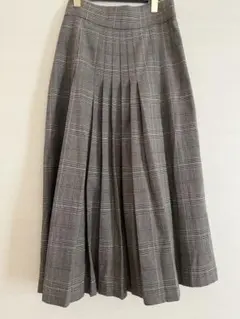ZARA プリーツスカート グレンチェック　Mサイズ